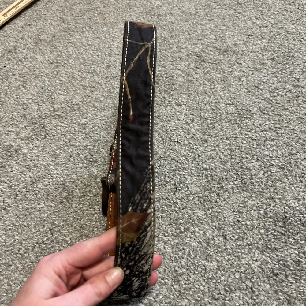 Nocona belt boys‎ 28 camo brown leather outdoor hunting casual workwear